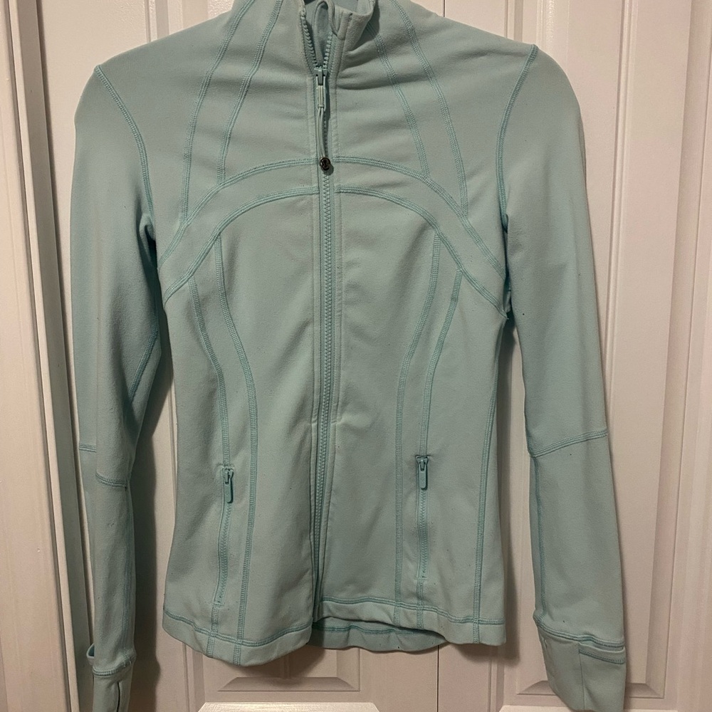 Lululemon Athletica Light Blue Define Jacket